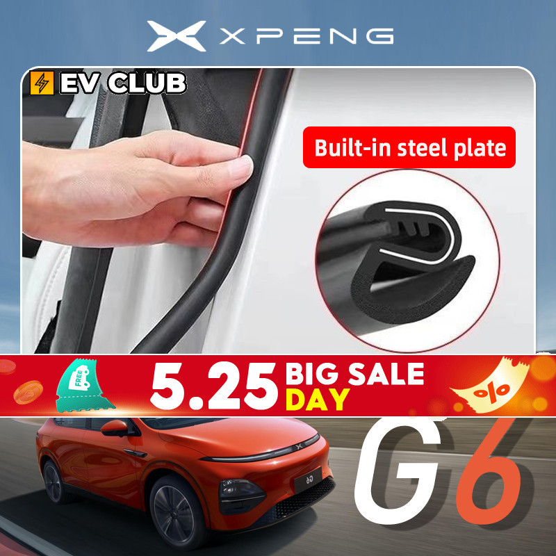 2024/2025 xpeng G6 EV/xiaopeng แถบปิดผนึก accesory ประตูแถบฉนวนกันเสียงแถบ B-pillar Anti-collision Strip แถบยาง