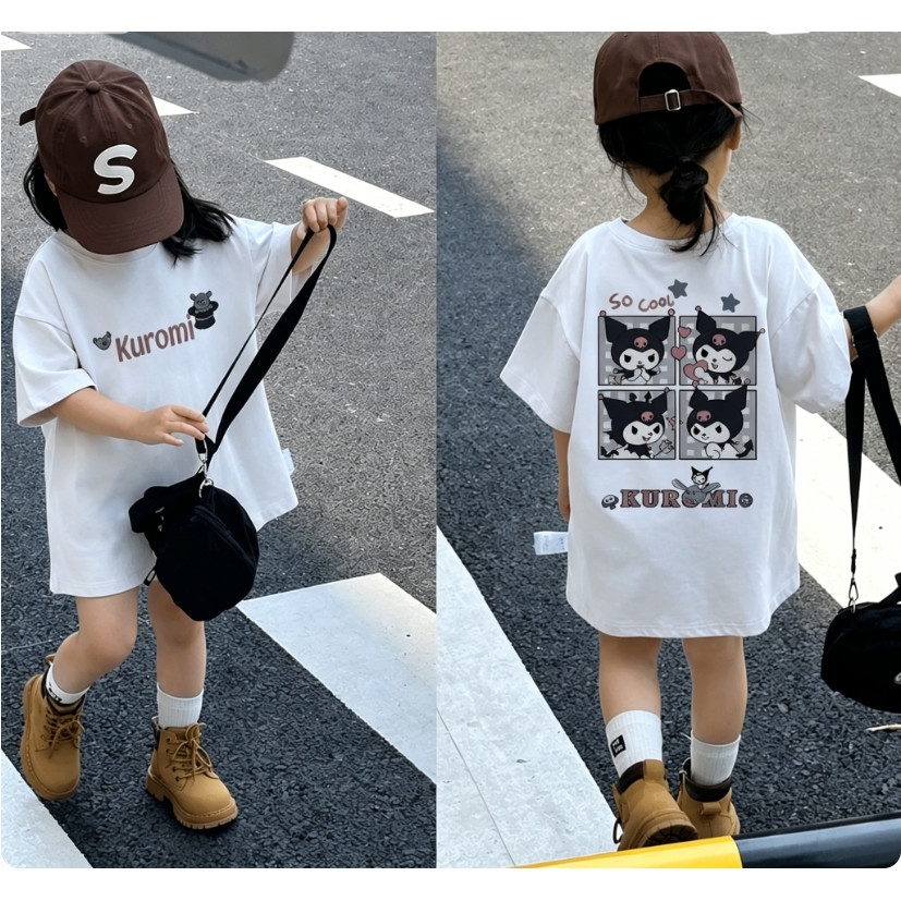 อนิเมะ/ซีรีส์/เสื้อยืดเด็กผู้ชายเด็กผู้หญิง/ดึงดูดสายตาร้อยเปอร์เซ็นต์/เสื้อยืดผ้าฝ้ายคุณภาพดีมาก/ขนาด 90-150