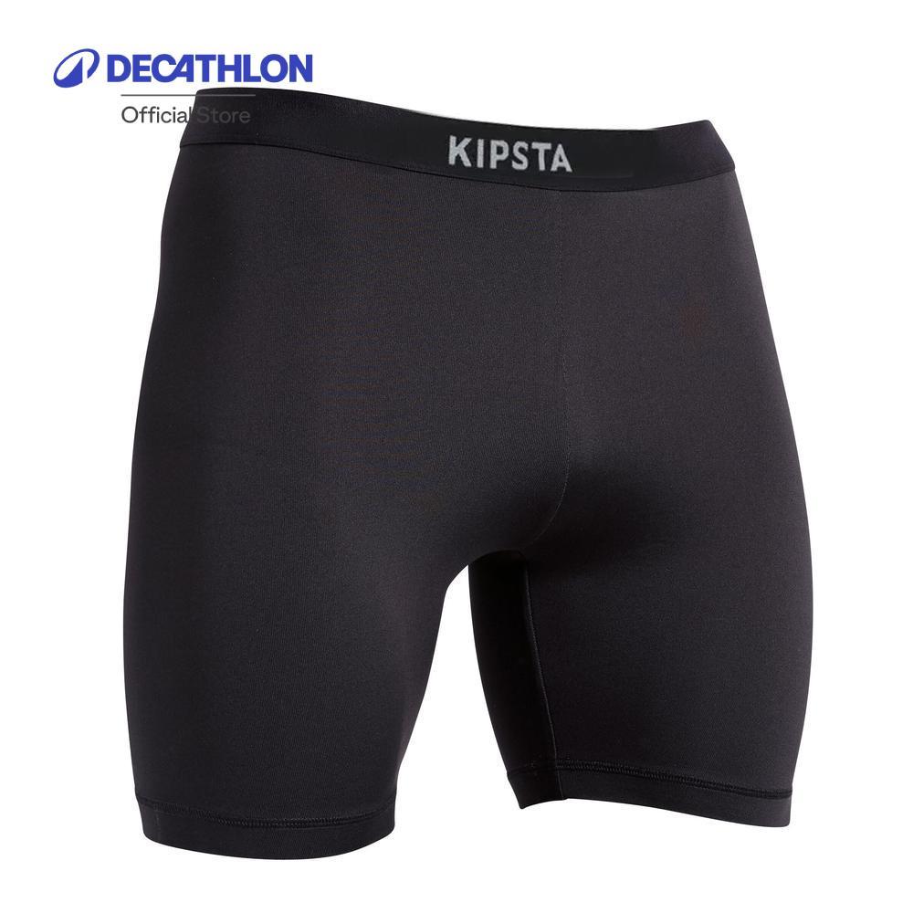 Decathlon Unisex Football Undershorts Keepcomfort กางเกงรองในใส่เล่นฟุตบอลสำหรับผู้ใหญ่ รุ่น Keepcomfort - Black