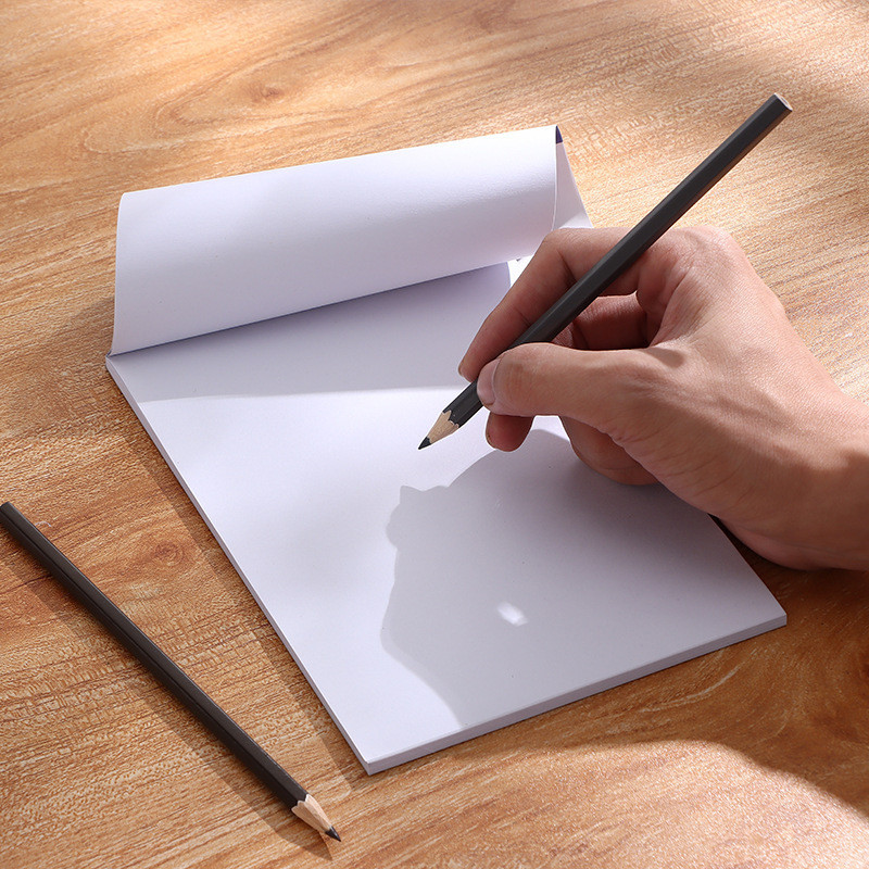 A4 BLANK Notepad Notepad Notepad สํานักงานการเรียนรู้ Notepad หน้าเปล่ากระดาษสคริปต์