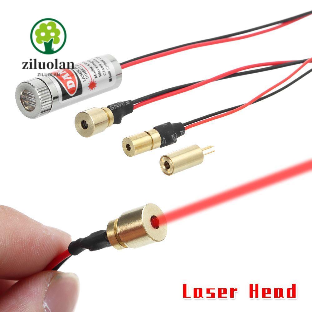 ZILUOLAN Point/Line Laser 4 รูปแบบ 650nm 5mW Focusable Focus Module Head Laser