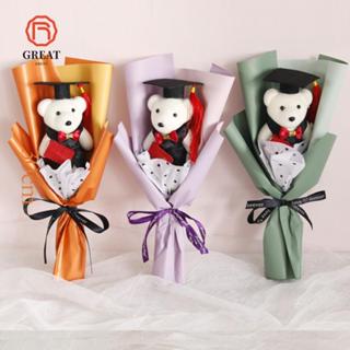 GREAT Animal Bouquet ของขวัญรับปริญญา ของตกแต่งช่อดอกไม้วันว…