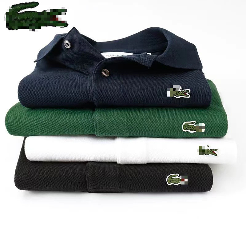 ปัก POLOเสื้อโปโลปักลายผู้ชาย 2025 คุณสมบัติดีไซน์มีสไตล์ระบายอากาศได้ดีเหมาะกับการทํางานและการเดินทาง หลายสีมีให้เลือกปัก POLO