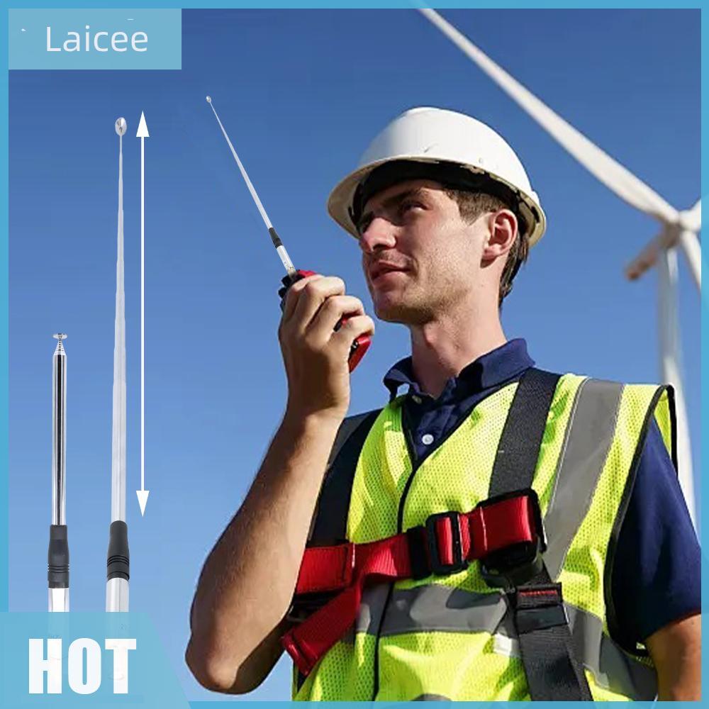 [Laicee.th] 27Mhz Telescopic Antenna TNC Male Connector สําหรับ CB Handheld/พกพาวิทยุ