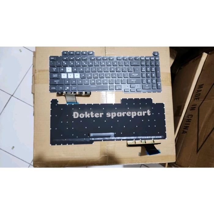 WST คีย์บอร์ด Asus ROG Strix G17 G713 G713Q G713QY G713QE-RB74 G713QM G713QR G713QR-ES96