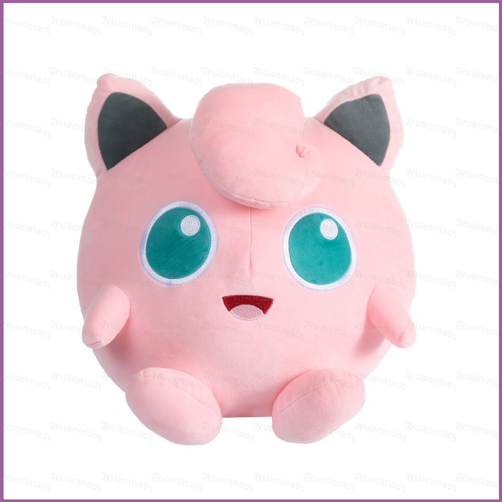 ZY1 Pokemon Jigglypuff ตุ๊กตาผ้ากํามะหยี่น่ารักการ์ตูนลูกบอลสีชมพูหมอนตุ๊กตาของขวัญสําหรับเด็ก YZ1
