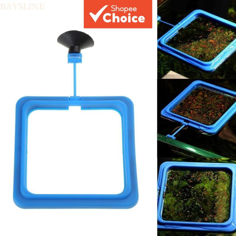 Petopia Floating Fish Feeder Ring Aquarium Feeding Tool สําหรับ Guppy Goldfish Fish Food Dispenser