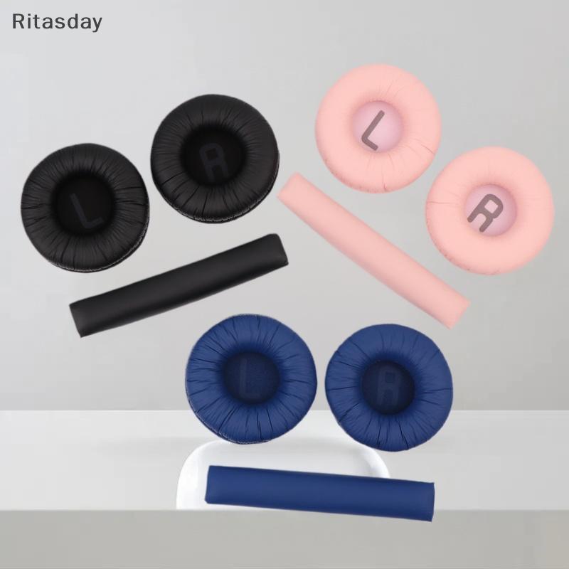 Ritasday 3 ชิ้นหูฟังเบาะ Headbeam หูฟังแผ่นรองหูฟังสําหรับ Tune 600 T450 T450BT T500BT JR300BT 70 มม