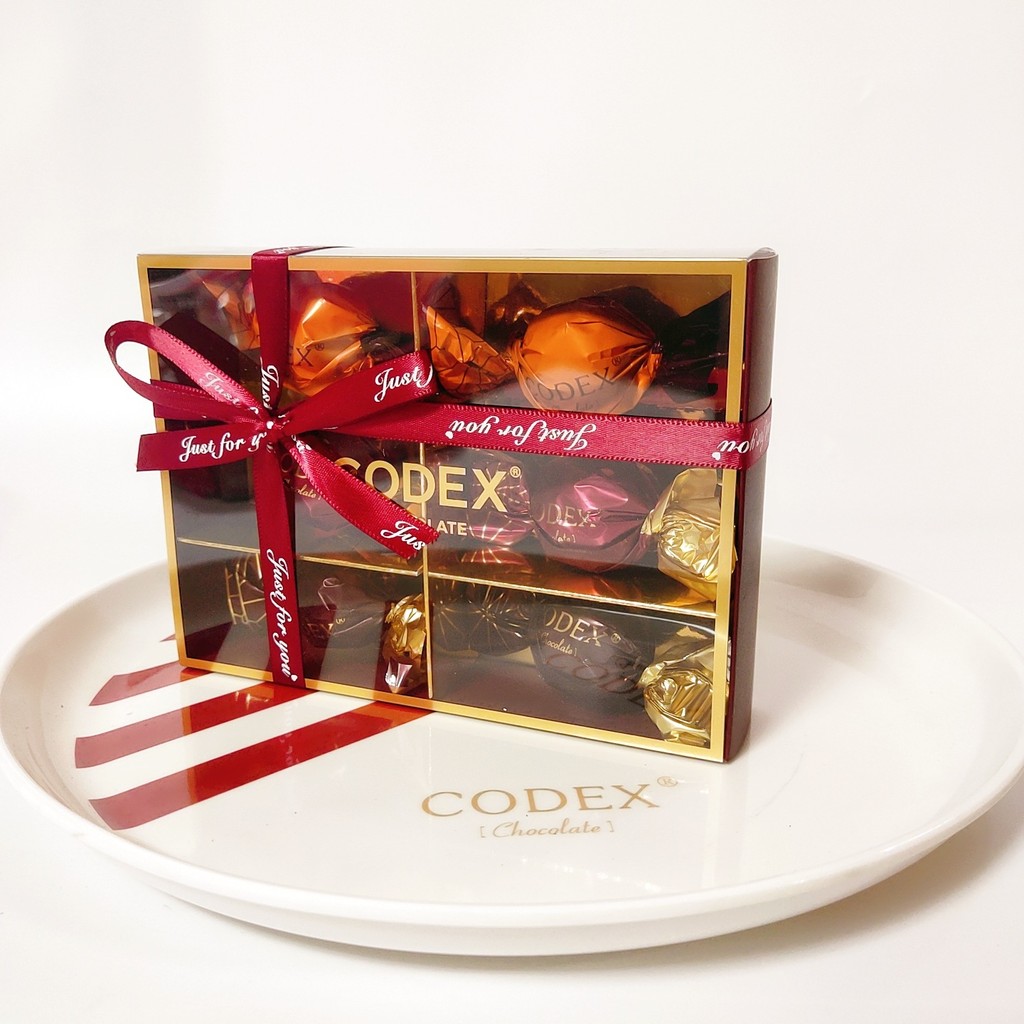 CODEX-CODEX-CODEX ลูกอมช็อคโกแลต ทดแทนไขมัน ของที่ระลึกงานแต่งงาน ผลิตภัณฑ์สําเร็จรูป ชุดกล่องของขวั