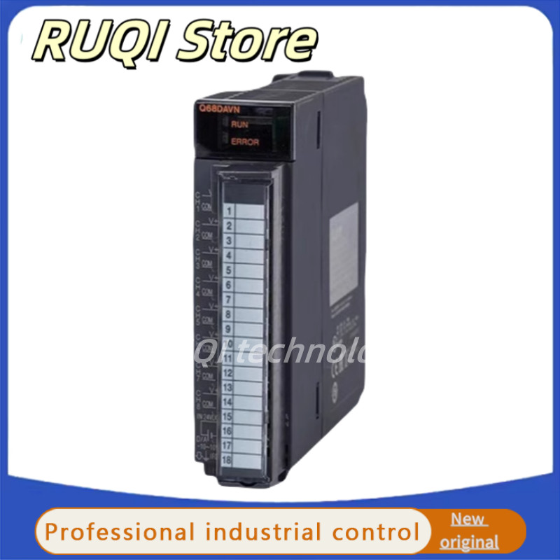 โมดูลเอาต์พุตอะนาล็อก Q62DAN PLC ดั้งเดิมใหม่