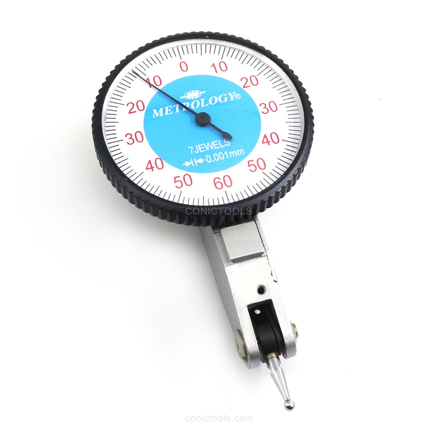 Xueqing ความแม่นยําสูง 0-0.12mmx0.001mm Indicator Gauge Micron Jewels Dial Indicator Dial Test Indic