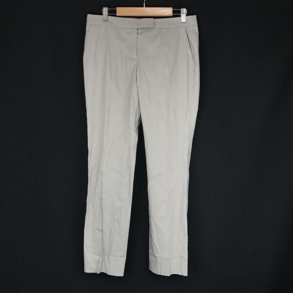 USED/Made in Japan BURBERRY BLACK LABEL Slacks 40 Men Inseam 74cm Light Gray