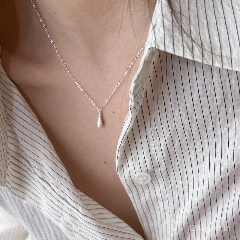 สร้อยคอน้ําหนักเบา sterling silver 925 สำหรับผู้หญิง