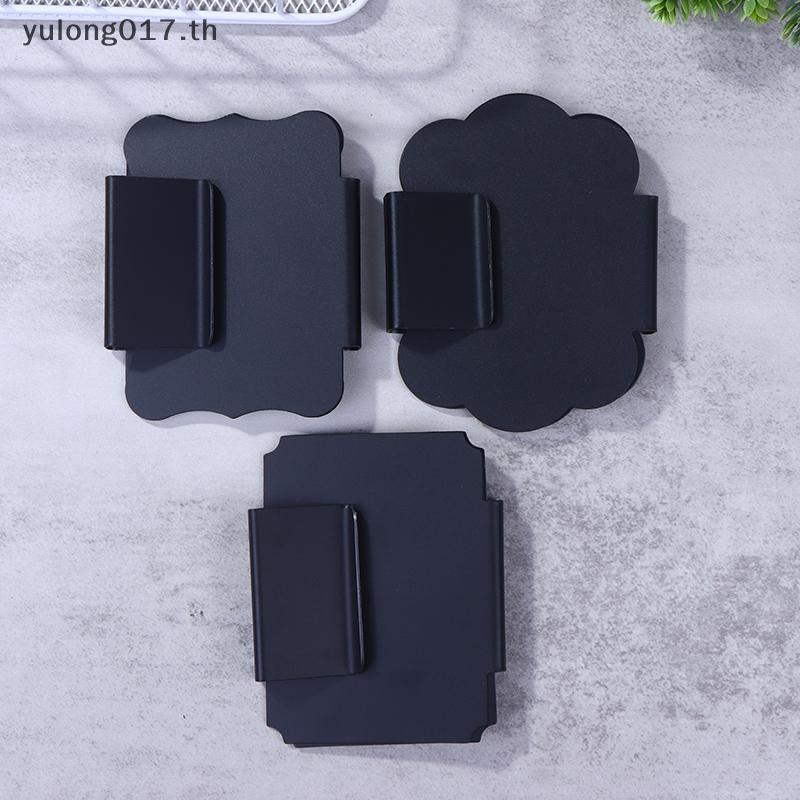 [yulong017] ป้ายตะกร้า 2 ชิ้น Clip On, ป้ายนํากลับมาใช้ใหม่สําหรับถังเก็บ, ป้ายชอล์กแบบถอดได้ [th]