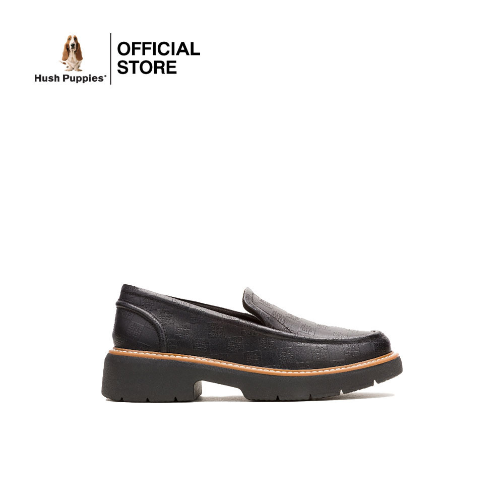 Hush Puppies รองเท้าผู้หญิง รุ่น HP IWCFB0615A - สีดำ (รองเท้าลำลองหนังแท้ แบบสว