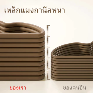 50 ชิ้น ไม้แขวนเสื้อพลาสติกกันลื่น สำหรับผู้ใหญ่ ขนาดใหญ่พิเศษ หนาพิเศษ แข็งแรง เหมาะสำหรับเสื้อเชิ้ต เสื้อยืด และสูท