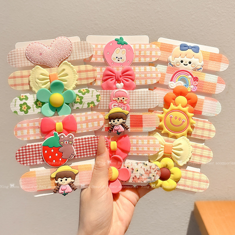 สติ๊กเกอร์การ์ตูนน่ารักสำหรับเด็ก และอุปกรณ์แต่งผมแบบมายากล - รูปที่ 4