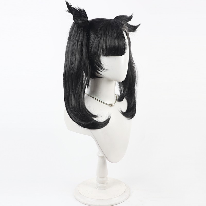 Pokemon Sword And Shield Rosemary Cos วิกผม Marnie จับคู่กับหางม้าคู่แยก