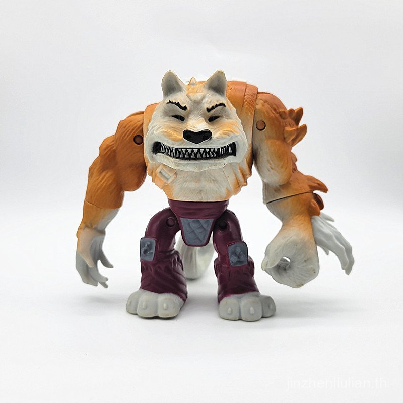 สินค้าใหม่ของแท้สีสันดาวนินจาพระเจ้าเต่า TMNT2012 คนร้ายสุนัขแก๊งตุ๊กตาที่สามารถเคลื่อนย้ายได้