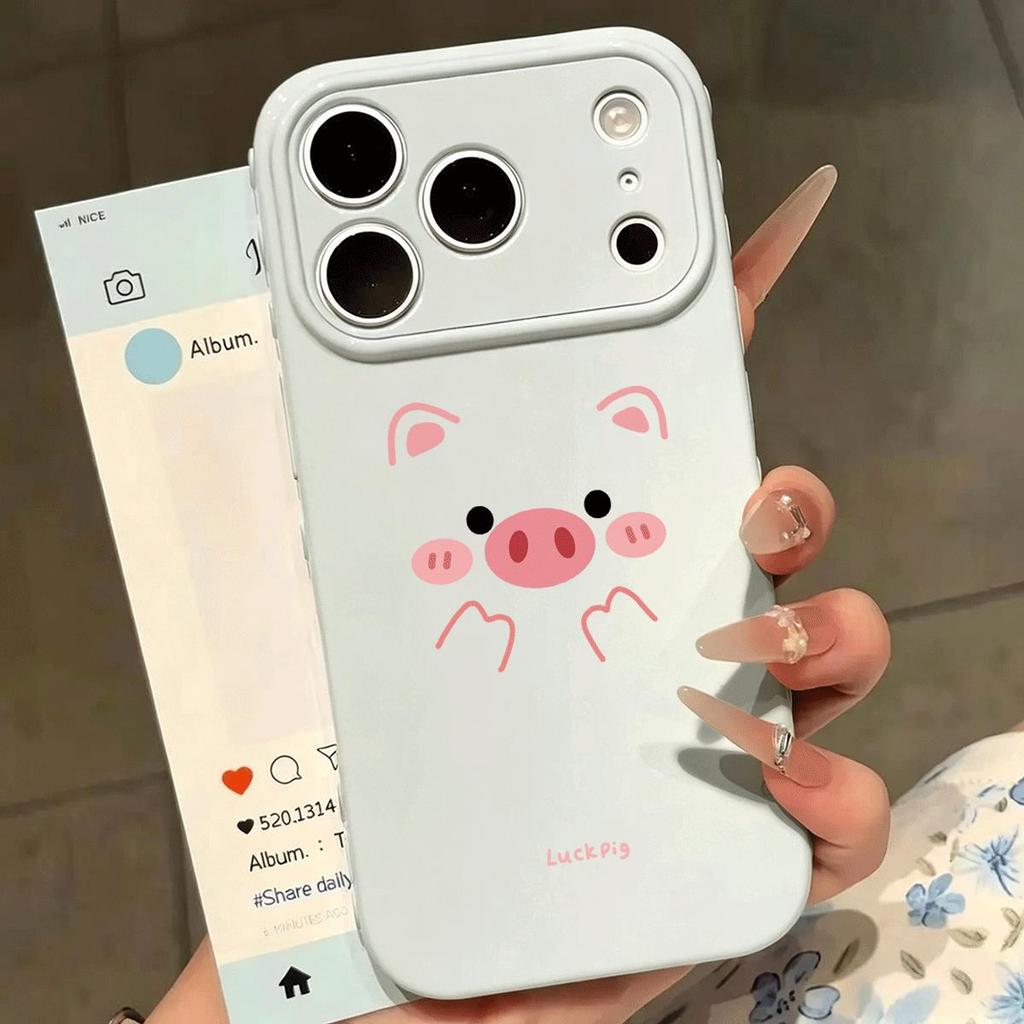 Piglet สําหรับ iPhone 1715 Case 16P ใหม่ 1413 Soft Case 16 น่ารัก XR Daily 17p