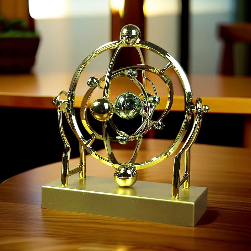 Creative Celestial Chaos Swing ไม่เคยหยุด Perpetual Motion เครื่องประดับแฟชั่นโฮมออฟฟิศเดสก์ท็อปศิลปะตกแต่ง