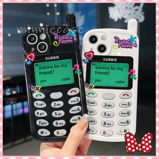 เคสคู่รัก การ์ตูนน่ารัก น่าสนใจ ใช้ได้กับ IPhone 13 11 14 Pro 16 12 15 17ProMax 15 14 16Plus XS Max X XR SE2020 7Plus