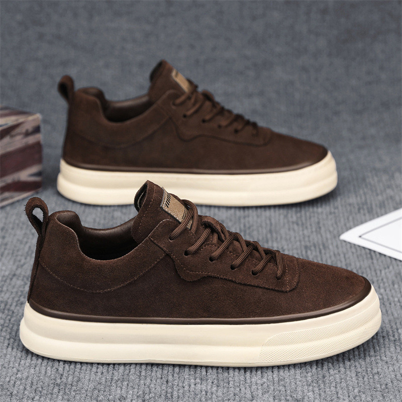 รองเท้าผ้าใบผู้ชาย Casual All-Match High-End รองเท้ากีฬาผู้ชายฤดูร้อนวิ่ง Shock Absorption ทนต่อการสึกหรอทนทาน
