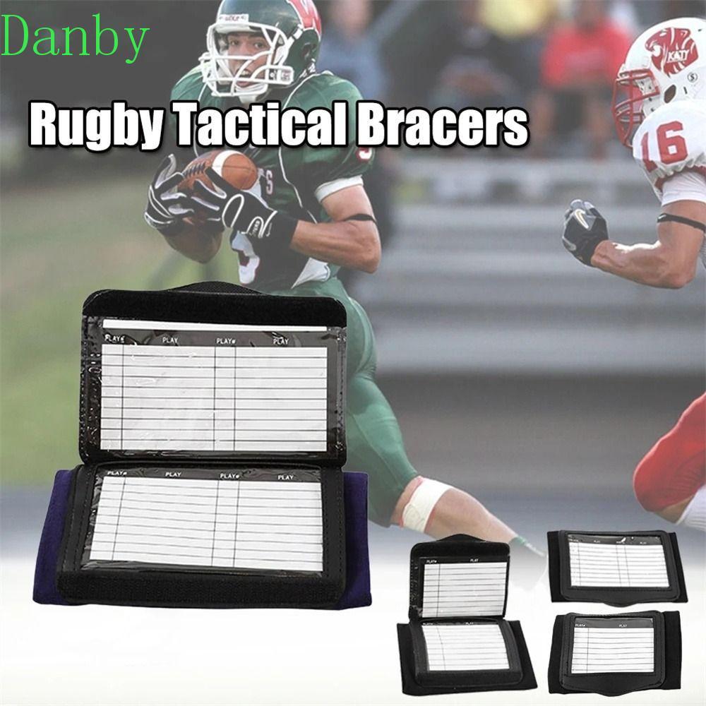 DANBY Football TacticsBoard, สายรัดข้อมือข้อมือแขนรักบี้ Bracer Board, แผนที่ข้อมือกีฬาสายรัดข้อมือป