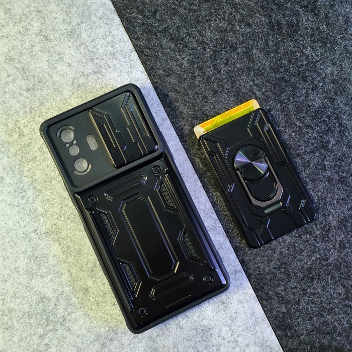 Xiaomi Poco F3 GT - CardX Flip Lens Card Ring เคสเกราะกันกระแทก