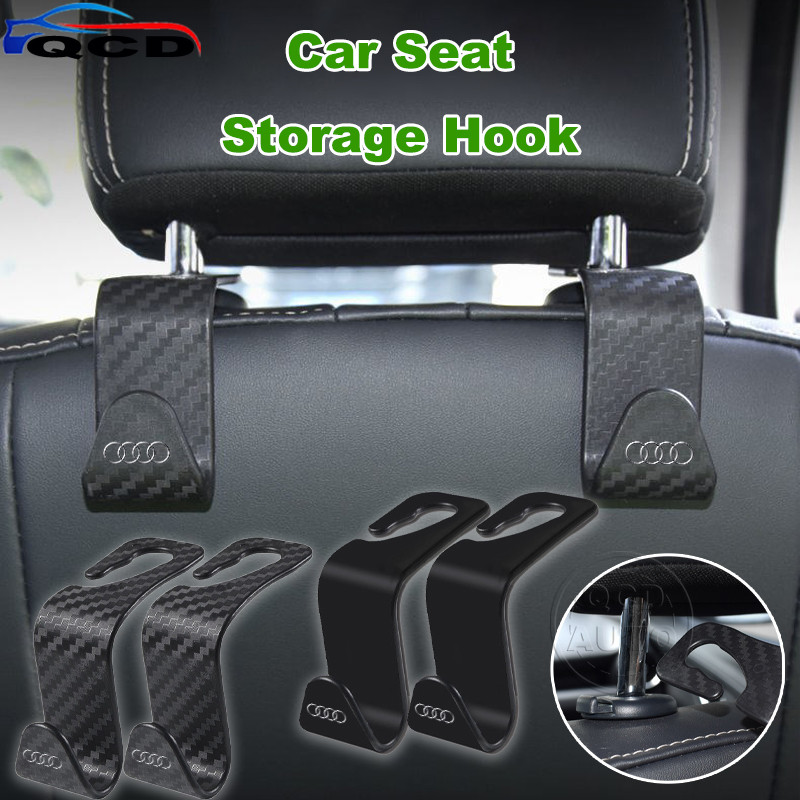 Audi Car Seat Headrest Backboard Hanger Strong แบริ่งตะขอสําหรับ A3 8l 8Y A1 Q5 TT mk2 A5 A4 B7 B8 B
