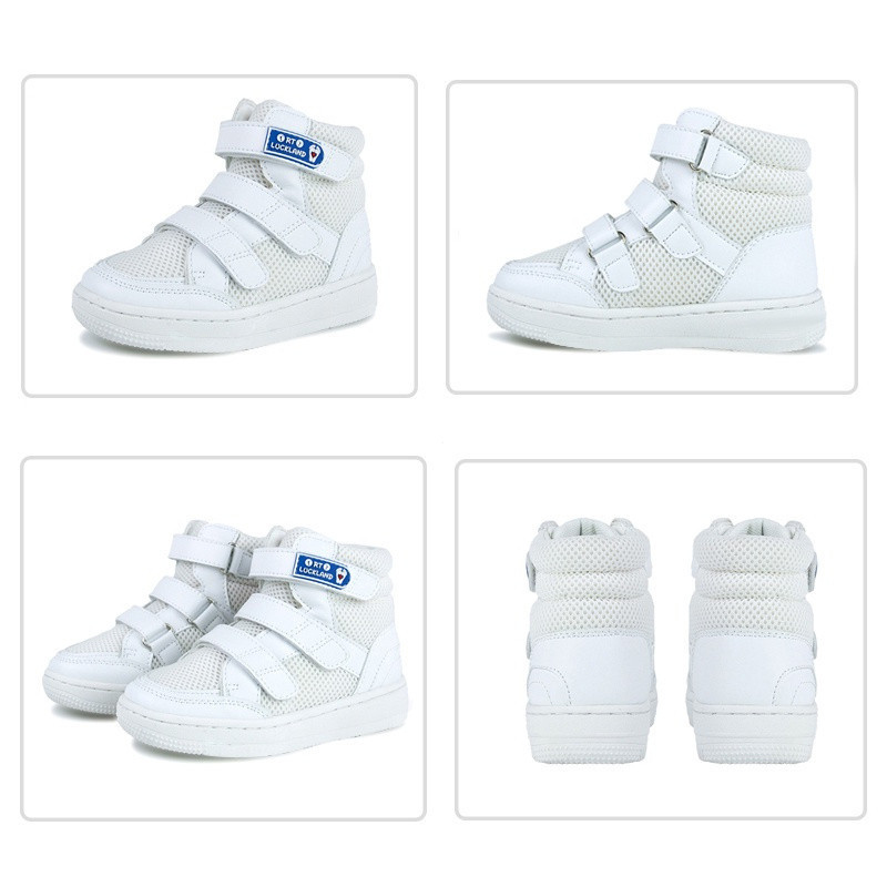 เด็กรองเท้าวิ่งเด็กวัยหัดเดินเด็กผู้หญิงสีขาวศัลยกรรมกระดูกรองเท้าสําหรับเด็ก Demi Chunky Casual Boo