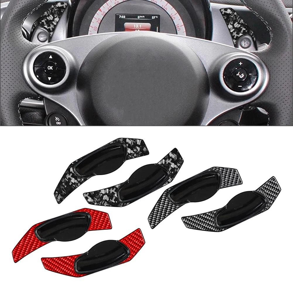 พวงมาลัยรถ Shift Paddle Extension Shifter สําหรับ Mercedes Benz Smart Fortwo Forfour W451 W453