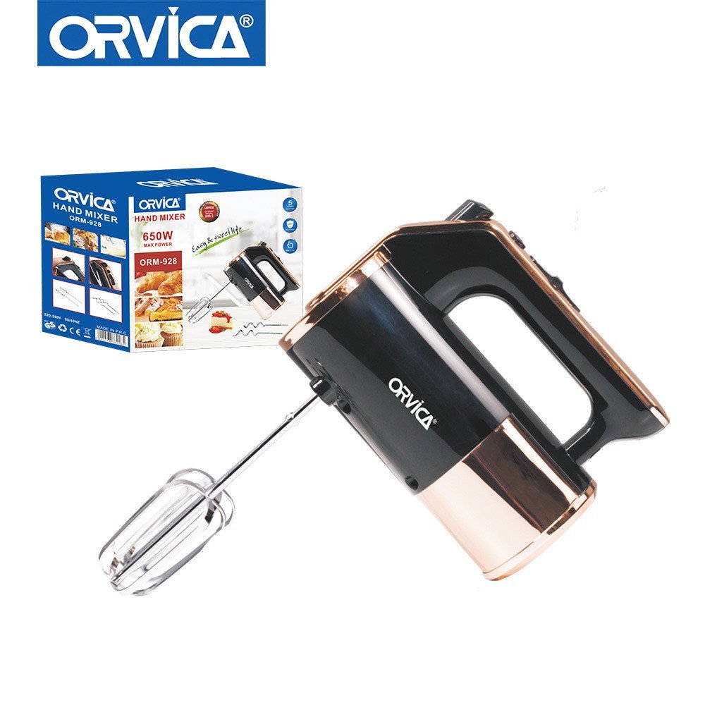 เครื่องตีไข่ เครื่องตีไข่ในครัวเรือนเครื่องใช้ไฟฟ้าผสมครัวมาตรฐานยุโรป ORVICA ใช้ Whisk มือถือครีมปั