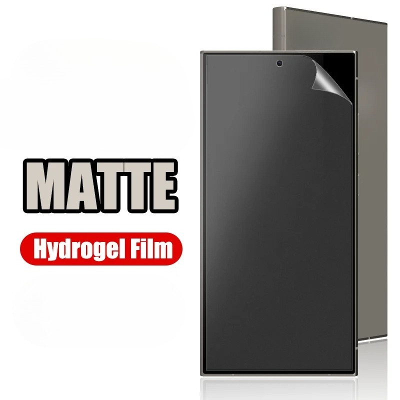 สําหรับ vivo iQOO Z8 Z8x Z7x Z7i Z7 Pro จีน Feather เช่น Frosted Hydrogel ฟิล์มสําหรับ Touch Control