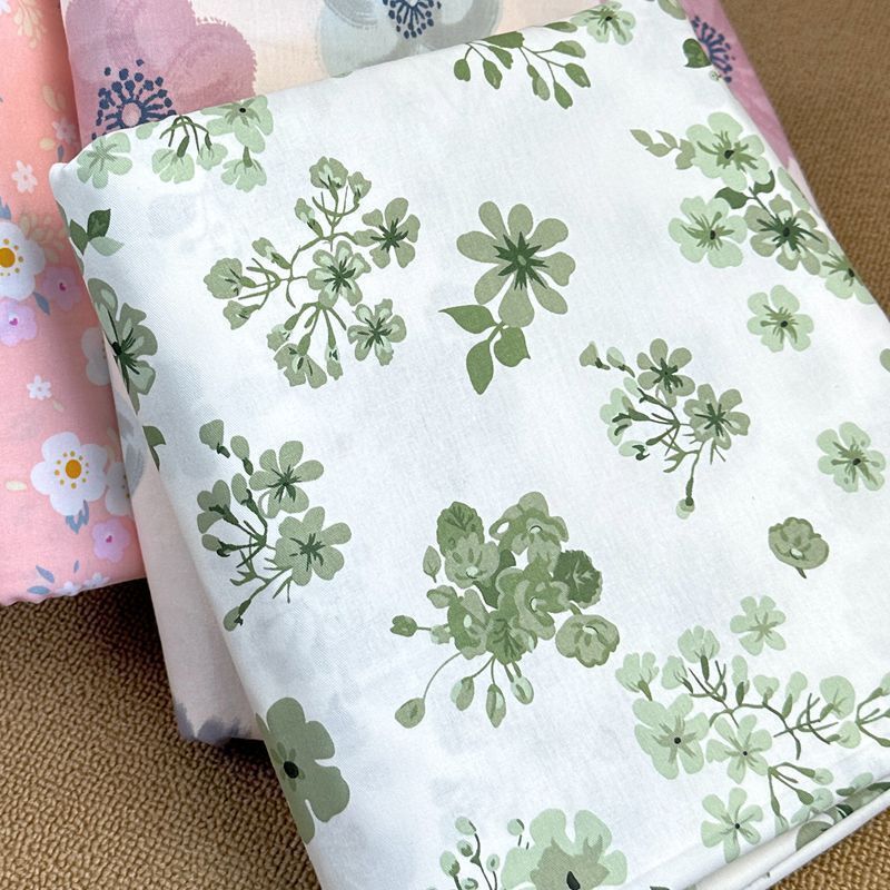 ปลอกผ้านวมผ้าฝ้ายแท้ผ้าฝ้ายเดี่ยว 150x200x230 หอพักนักเรียนผ้านวมคู่ชิ้นเดียวเรียบง่าย/beidan12.8