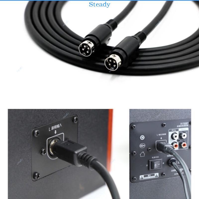 Steady Superior Sound Transmission 4Pin DIN ลําโพงสําหรับ R1700BTR1600TIII