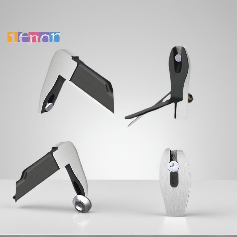 [Lemon] Multi-Functional Nail Remover Pry Stick Woodworking Dismantling Tool Wall Cement Nail Remove