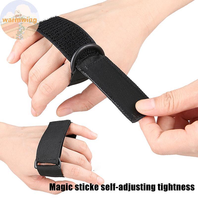 Warmwing Aid Utensil Cuff Holder Strap Elastic Eating Assistance Cuff Spools Forks Fixing Band สําหร