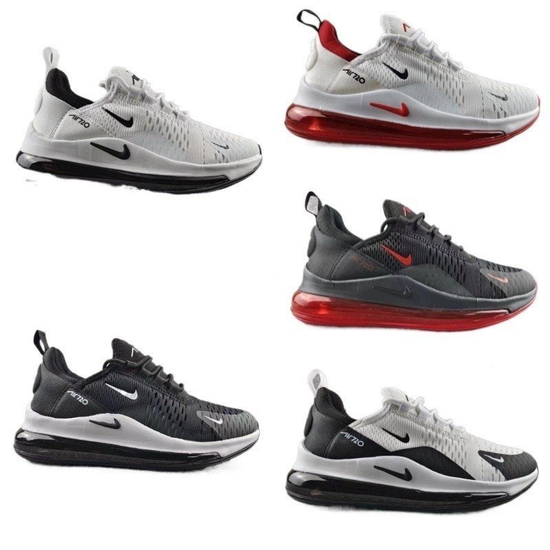 หนังกุ้ง การคัดเลือกพิเศษของ 现货 新款Size36-45 女鞋 男女士ni ** Ke Air Max 720运动 react鞋Bauhaus 气 E7NG