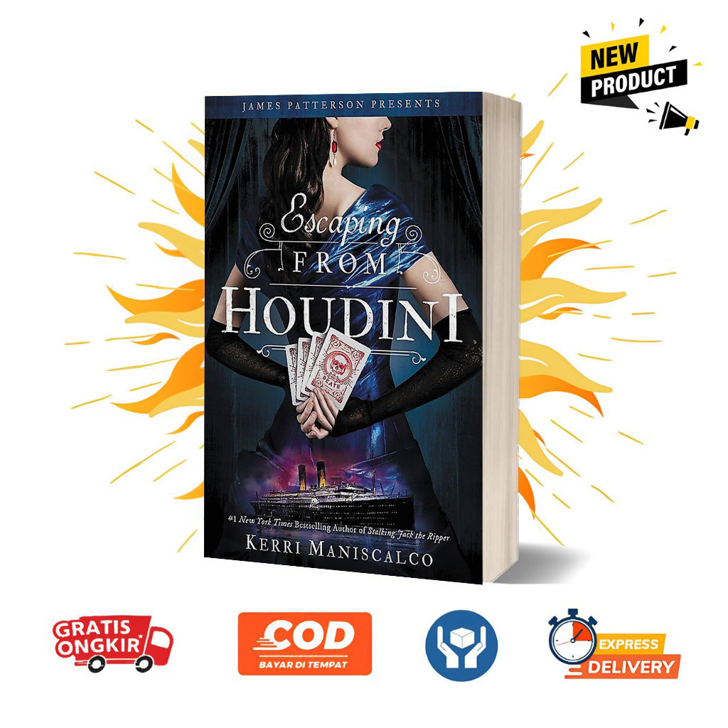 Escaping From Houdini (Stalking Jack the Ripper Series 3) โดย Kerri Maniscalco (ภาษาอังกฤษ)