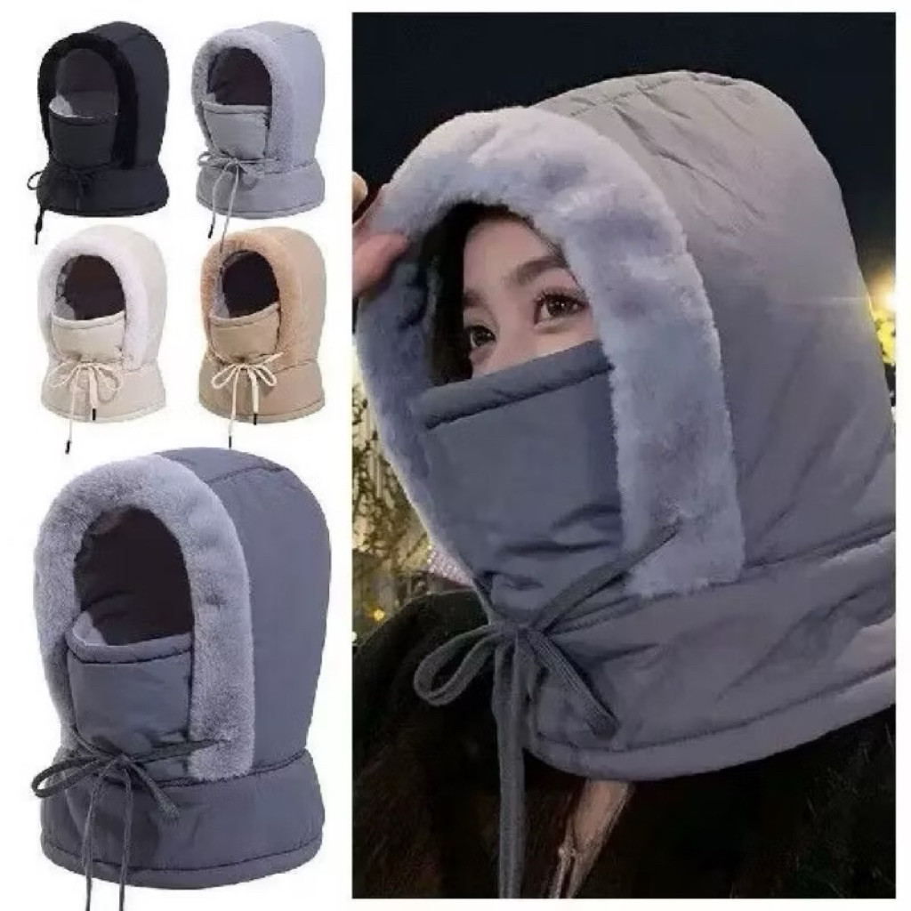 KKD Ushanka Winter รัสเซีย Unisex Hat – หมวกนักบิน 2IN1 ฮาร์บินฤดูหนาว WT02