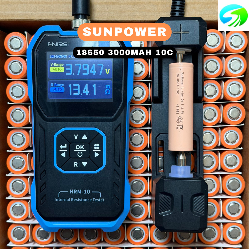 18650 Sunpower 3000mAh 10c 3.7v