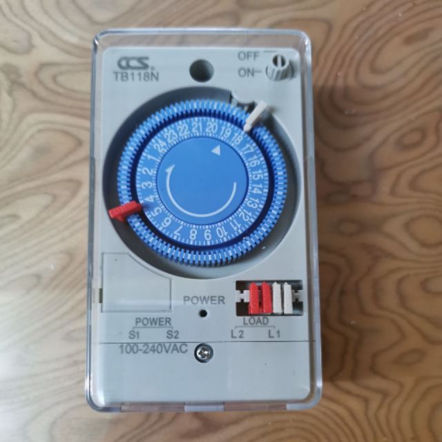 (เปิดใบกำกับภาษีได้) ไทม์เมอร์​ timer switch นาฬิกาตั้งเวลา​ CCS​ TB118N และ TB388