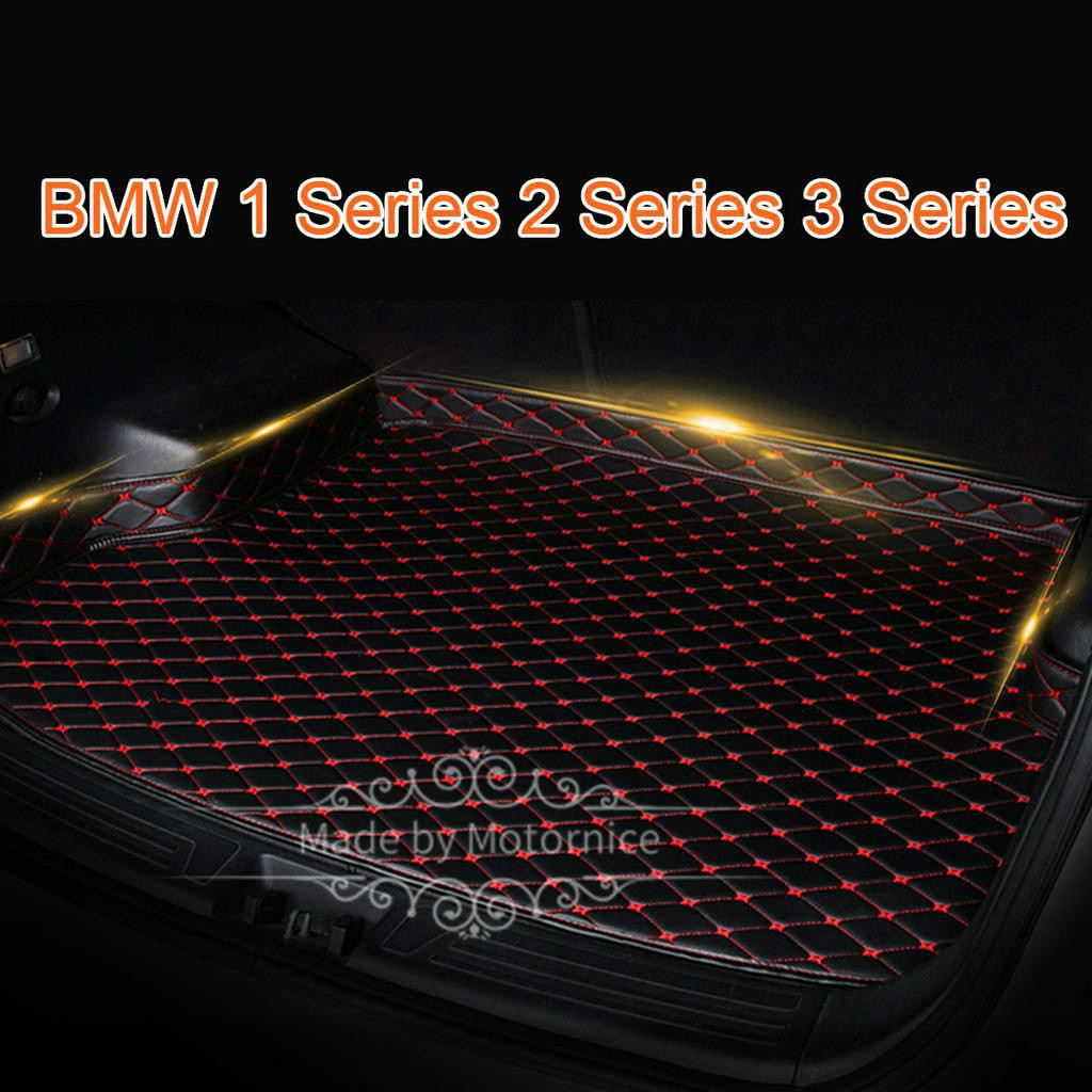 [BMW 1 2 3 Series] เฉพาะ! (สินค้าพร้อมส่ง) แผ่นพื้นหลังรถด้านหลัง หนัง ทนทานสัมผัส & น้ำ, ยืนตนทานสู