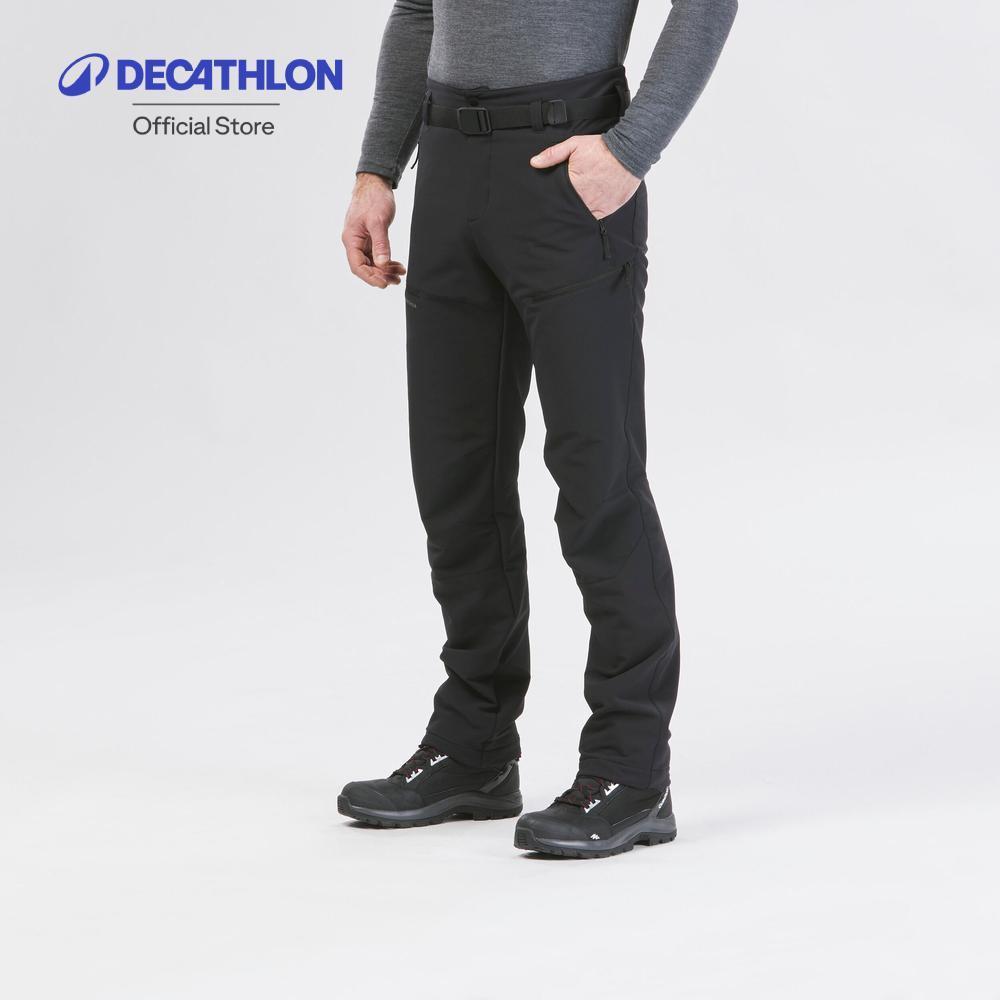 Decathlon Men’S Warm And Water-Repellent Hiking Trousers Sh500 กางเกงเดินป่ากันหนาวขายาวสำหรับผู้ชาย