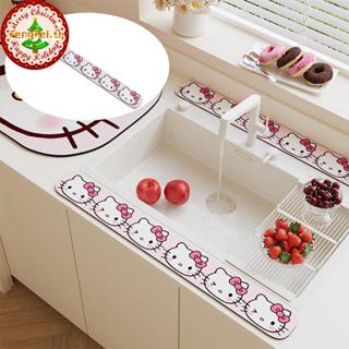 เฟงเฟย การ์ตูนน่ารักก๊อกน้ําห้องครัวเคาน์เตอร์เสื่อห้องน้ําท…