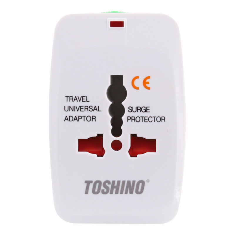 ปลั๊กแปลง 4 in 1+Surge+2A1C 5V2.4A โตชิโน DE-204UC