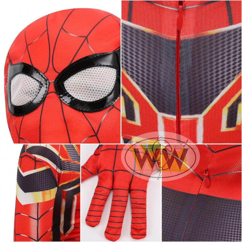 🔱🔱🔱ชุดบอดี้สูทสไปเดอร์แมน ชุดฮาโลวีน ชุดจับคู่เด็กและผู้ใหญ่ - รูปที่ 5