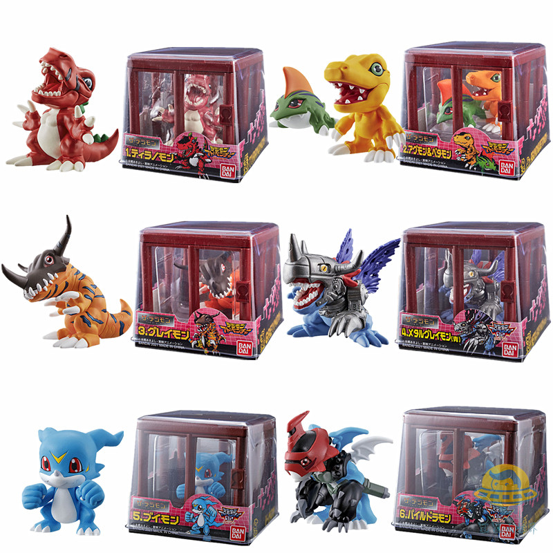 จัดส่งฟรี Bandai Digimon Box Egg Gamma Beast Angola Beast Jellyfish Beast V-Beast เครื่องประดับของเล