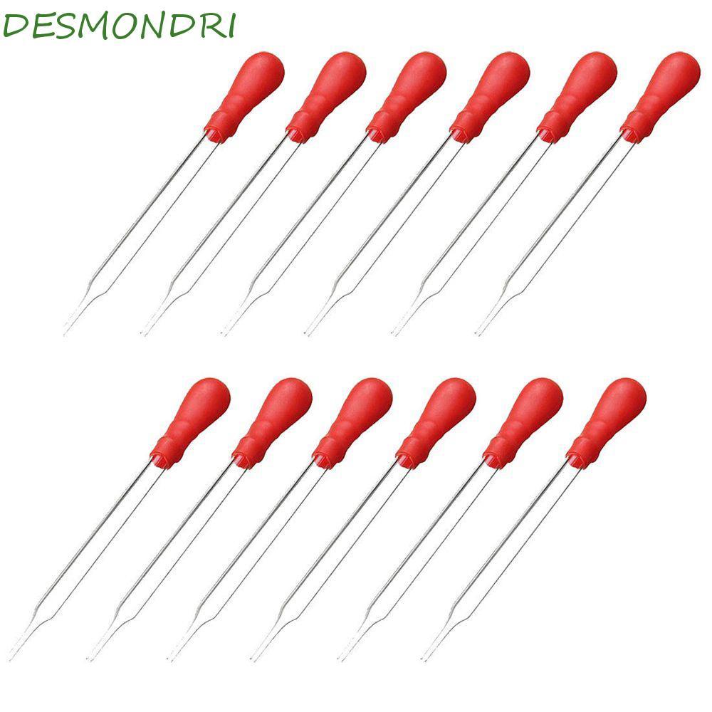 DESMONDRI แก้ว Dropper การทดลองโรงเรียนอุปกรณ์หัวยางโปร่งใส Frameless เคมี Dropper Transfer